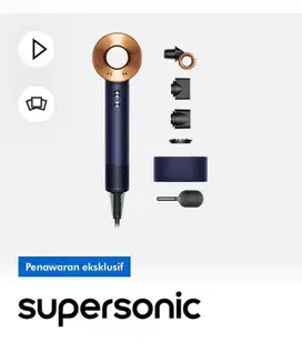 Hair Dryer Dyson Supersonic™ HD15 (Prussian Blue/Bright Copper)