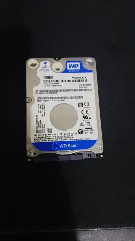Hdd laptop wd 500gb