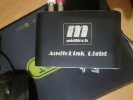 Audio interface / Soundcard recording miditech audiolink lite