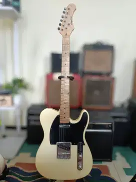 Gitar listrik legacy telecaster cream color original