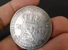Jual koin silver perak campuran... Wilhelmina