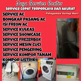 Service AC Bongkar Pasang AC Servis Kulkas Mesin Cuci Frezer Genteng