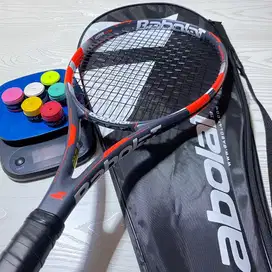 RAKET TENIS BABOLAT FLOW TOUR PREMIUM FULLSET SIAP SMASH