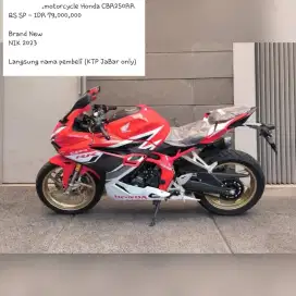 CBR 250RR Brand New