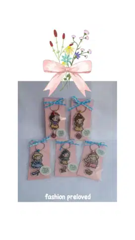 Gantungan kunci handmade princess