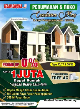 HANYA BYAR 1 JUTA SDH DPT PERUM READY