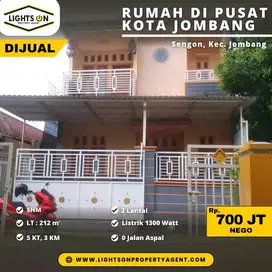 D jual rumah murah padat penduduk ,