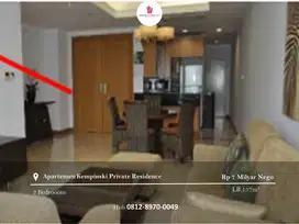 Dijual Apartement Kempinski Private Residences 2 Bedrooms Furnished
