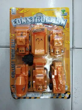 Mainan anak konstruksi truk set