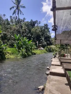 Karangasem Los Sungai Telaga Waja View Gunung