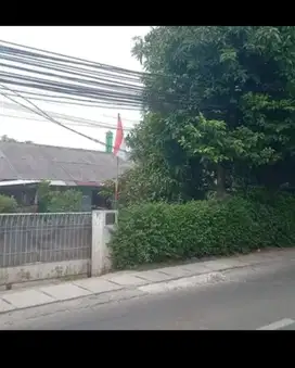 Tanah Pinggir jalan Di Srengseng sawah Jagakarsa