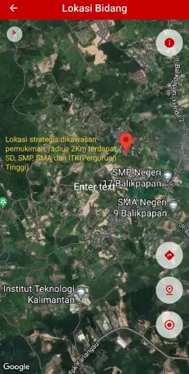 Tanah Dijual di lokasi Strategis