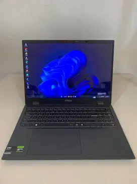 Laptop MSI Core i7 Ultra RAM 16GB SSD 1TB RTX 3050 Garansi Resmi MSI