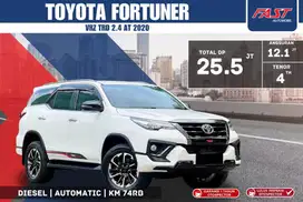 DP 25JT TOYOTA FORTUNER VRZ TRD 2020 2.4 AT LOW KM.74RB PJK PJG #F6ST