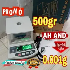 Timbangan emas lab dll 500gr 0.001