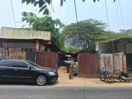 Dijual Tanah dan Bangunan Pinggir Jalan Raya Babelan