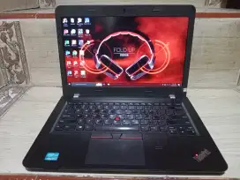 Laptop lenovo e460 core i7 ram 16gb ssd 256gb garansi gaming n design