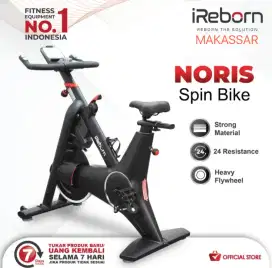 Alat Fitness sepeda statis ireborn noris semi commercial