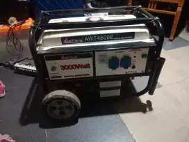 Genset 3000 Watt seperti baru