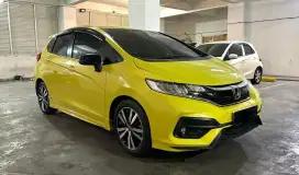 Honda Jazz 1.5 RS CVT 2018 Kuning Tgn 1 KM 59rb Record