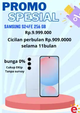 Cicilan Samsung S24 FE 5G 256GB Erafone Pemalang