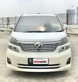 Toyota Vellfire 2.4 V Premium Sound Tahun 2010 Automatic Putih