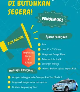 Lowongan kerja driver