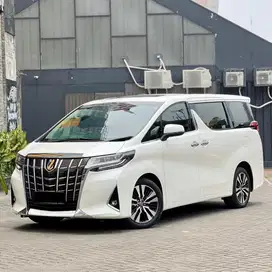 LOW KM!! Toyota alphard g 2019 siap pakai!