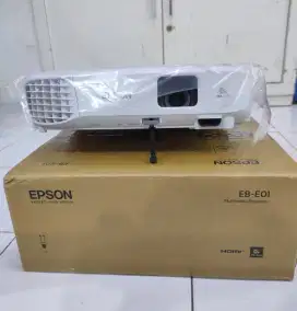 (BARU) Proyektor Epson EB E01 Pengganti Epson E500 new