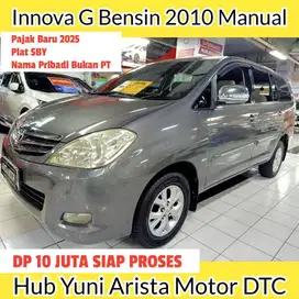 Innova G Bensin 2010 Manual PjkBaru PlatSBY Terawat Siap Pakai