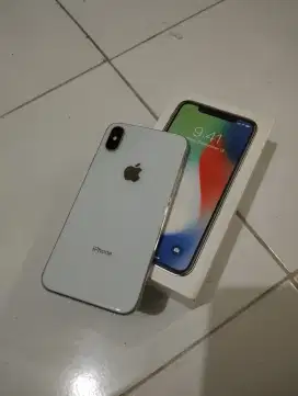 Iphone x 64gb fullset ibox resmi