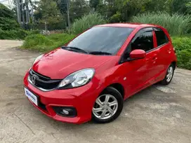 Low KM Honda Brio Satya 1.2 E Bensin-AT 2018 Merah LL