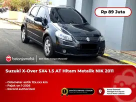 [ PAJAK 1-2026 ] Suzuki X-Over X Over SX4 SX 4 1.5 AT Hitam 2011/2012