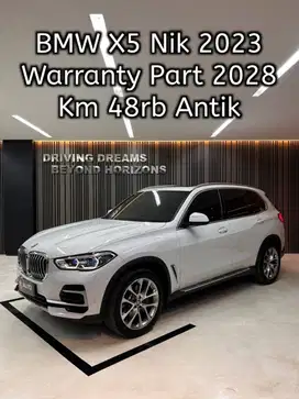 BMW X5 XDrive40i 7-Seater AT 2023 Putih