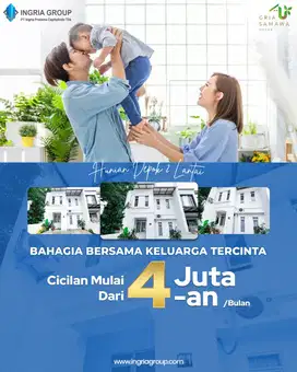 PRIVATE Cluster di bojongsari Sawangan Depok dkt ke pujasari swalayan