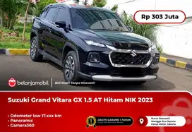 [ LOW KM 17RB ] Suzuki Grand Vitara GX 1.5 AT Hitam 2023/2024