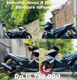 Yamaha aerox R 155cc vva_fi bluecore tahun 2020