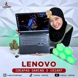 LAPTOP LENOVO IDEAPAD GAMING 3 15IAH7 CORE I5 RTX 3050 RAM SSD SECOND