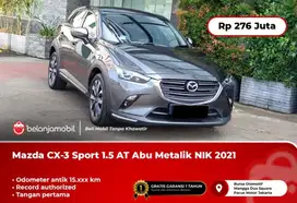 [KM 15RB] Mazda CX-3 CX3 CX 3 Sport 1.5 AT Abu Metalik 2021/2022