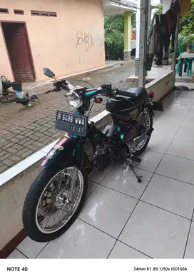 Barang antik restorasi honda c100