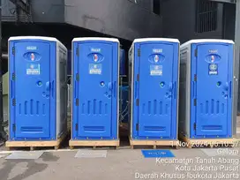 TOILET PORTABLE COCOK UNTUK DIGUNAKAN UNTUK SEWAAN MUDAH DIGUNAKAN