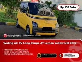 [KM ANTIK 14RB] Wuling Air EV Long Range AT NIK Yellow NIK 2022