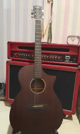 gitar akustik elektrik HEX hive 120 CM