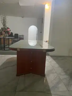 Jual meja dan kaca bekas