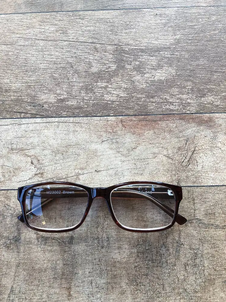 FRame kaca mata baca brown