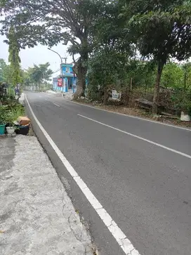 Tanah lokasi strategis di pinggir jalan raya kota batu