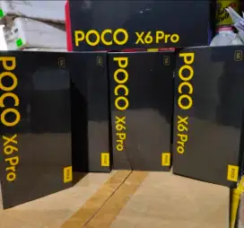 Murah new HP Poco X6 pro 5G 12/512 gra resmi, bs kredit/bs TT