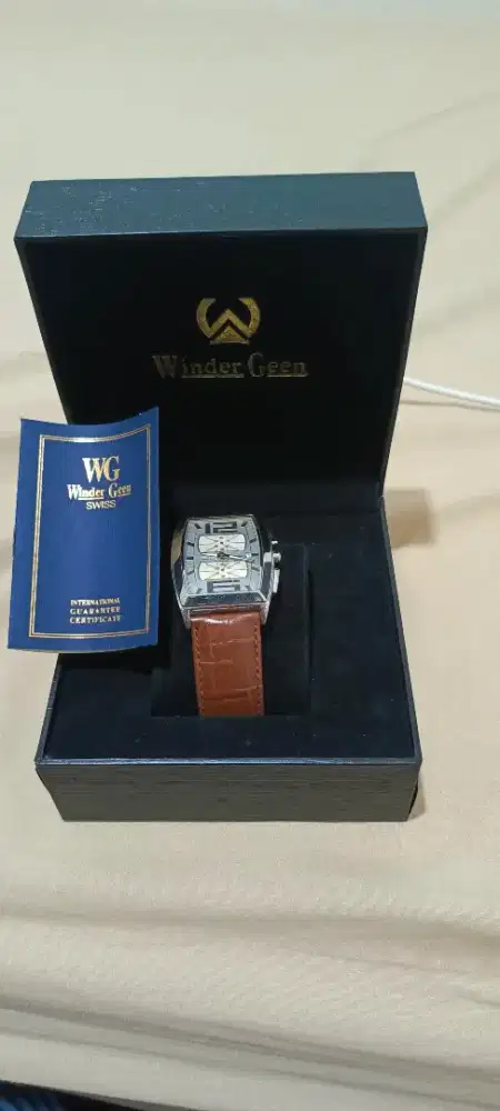 Jam tangan winder Green ori