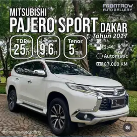 Pajero Sport Dakar 2017 B ganjil km 87rb rec mits pjk agustus 2025