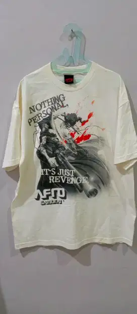Kaos Anime Vintage AFRO SAMURAI Original